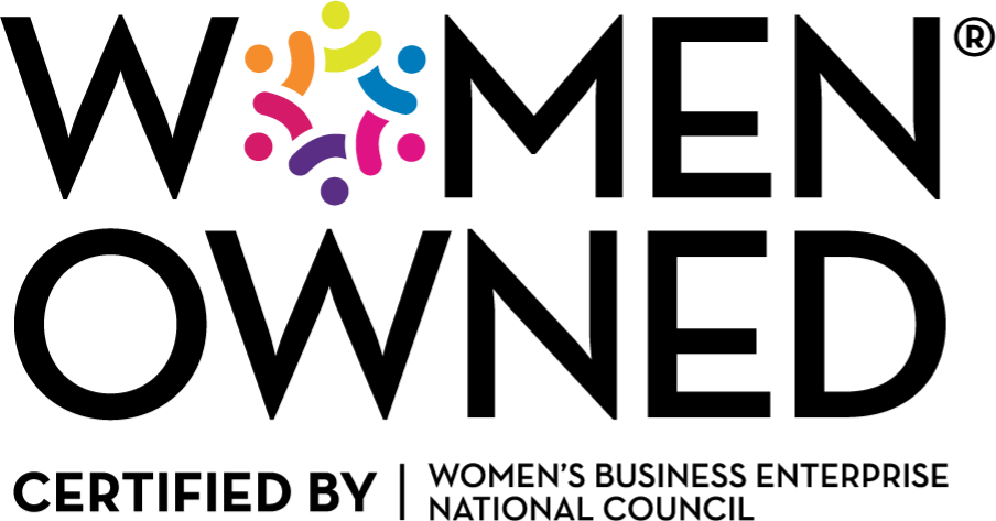 Women Owned, Certified by the Women's Business Enterprise National Council